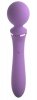 Masażer silikonowy Duo Wand 20 cm Fantasy For Her